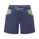 Szorty spodenki trekkingowe dziecięce dla dziewczynki Trollkids Girls Senja Shorts violet blue/pistachio green/lilac (536-111)