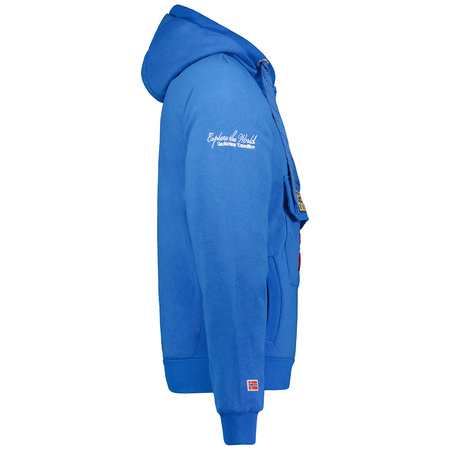 Bluza Geographical Norway GYMCLASS ROYAL BLUE EO DB MEN 100 błękit królewski męska (WU6582H/GNO-Royal Blue)