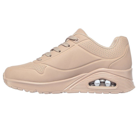 Sneakersy damskie Skechers Uno Stand On Air buty sportowe różowe (73690-SND)