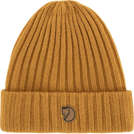 Czapka zimowa damska/męska Fjällräven Byron Hat ciepła beanie wełniana żółta (F77388-166)