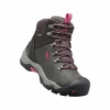 Trekkingi wysokie damskie Keen Revel III black/rose zimowe skórzane buty outdoorowe (KE-1013212)