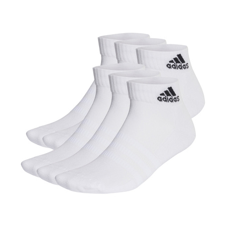 Skarpety adidas Cushioned Sportswear Ankle Socks 6 Pairs białe (HT3442)