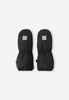Wyprzedaż - Rękawiczki zimowe dziecięce Reima Mittens (woven). Tassu Black  Age 1 Toddler Unisex wodoodporne czarne (5300115A-9990)