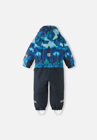 Kombinezon zimowy dziecięcy Reima Reimatec winter overall. Kurikka Cool blue  Age 2 Kids Unisex wodoodporny niebieski (5100131B-6391)