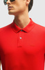 Koszulka Polo męska BOSS Pallas Bright Red regular fit czerwona (50468301-627)