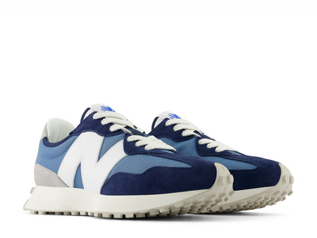 Buty sportowe damskie/męskie New Balance NB 327 sneakersy zamszowe niebieskie (U327CJ)