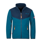 Kurtka polarowa dziecięca Trollkids Kids Oppdal Jacket XT bluza rozpinana niebieska (414-174)