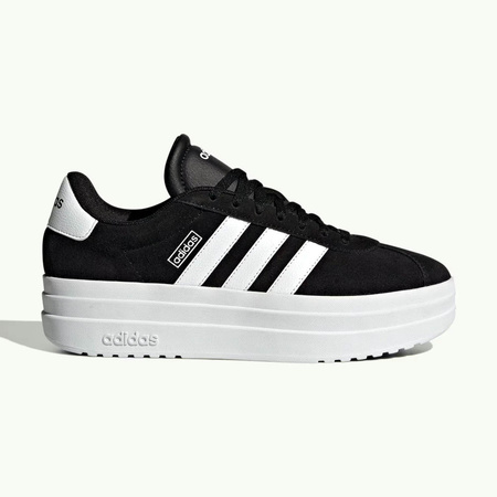 Buty sportowe damskie adidas VL COURT BOLD na grubej podeszwie czarne (IH9995)