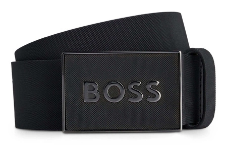 Pasek do spodni BOSS Boss_Icon-S1 NERO (50471333-003N)