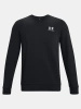 Bluza męska UNDER ARMOUR Essential Fleece Crew sporotwa czarna (1374250-001 )