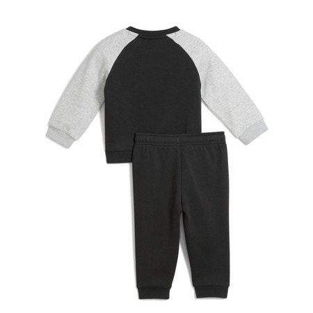 Dres Puma MINICATS ESS RAGLAN CREW SET FL Szary (68628151)