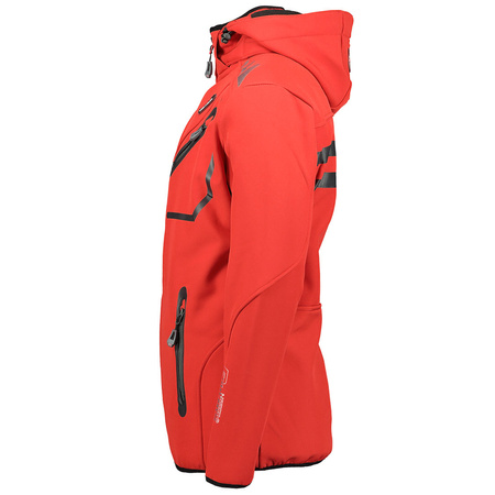 Kurtka sportowa męska Geographical Norway Royaute ASSOR B MEN 068 czerwona (WW1975H/GN/Red / Black)