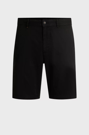 Szorty BOSS Chino-slim-Shorts czarny (50536723-001)