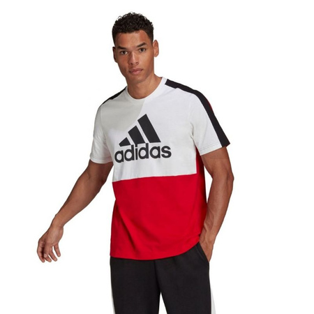 Koszulka adidas Essentials Colorblock Single Jersey Tee M (HE4330)