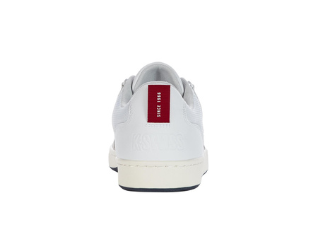 Wyprzedaż - Sneakersy męskie K-Swiss K-Varsity trampki buty sportowe białe (09075-130-M)