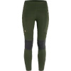 Spodnie damskie Fjällräven Abisko Trekking Tights Pro W Deep Forest-Iron Grey (F84771-662-048)