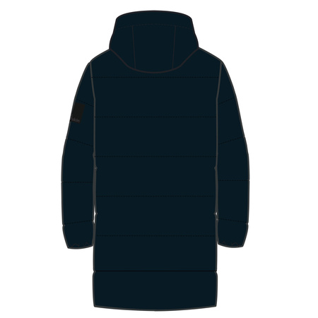Wyprzedaż - Kurtka przejściowa męska Jack Wolfskin Deutzer Long JKT wodoodporna granatowa (1207451_1010)