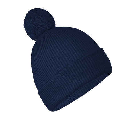 Dzianinowa czapka Trollkids Girls Holmenkollen Bobble Cap dla dziewczynki (388-100)