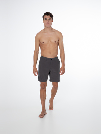 Wyprzedaż - Spodenki sportowe męskie Protest PRTFEARGHUS Surfable Short na lato szare (P2713821/899)