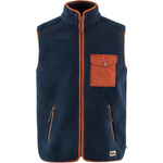 Polar męski Fjällräven Vardag Pile Fleece Vest M Navy-Autumn Leaf (F87073-560-215)