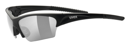 Okulary sportowe uniwersalne Uvex Sunsation miękkie noski czarne (53/0/606/2210/UNI)