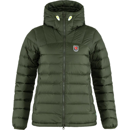 Kurtka puchowa ocieplana damska Fjällräven Expedition Pack Down Hoodie W Deep Forest (F86122-662)