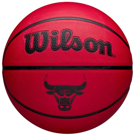 Piłka do koszykówki Wilson NBA Team Tribute Solid Chicago Bulls Ball WZ4025405XB