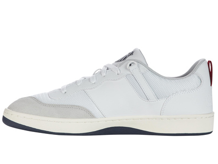 Wyprzedaż - Sneakersy męskie K-Swiss K-Varsity trampki buty sportowe białe (09075-130-M)