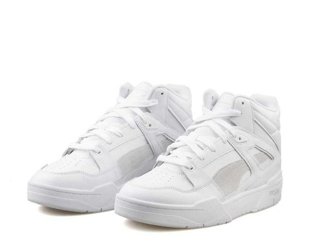 Sneakersy męskie z wysoką cholewką PUMA SLIPSTREAM HI LTH białe buty sportowe (388640-02)