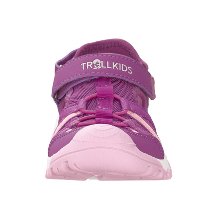 Sandały sportowe dziecięce dla chłopca/dziewczynki Trollkids Kids Stavanger Sandal XT mallow pink/wild rose (659-242)