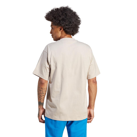 Wyprzedaż - Koszulka sportowa męska adidas Adicolor Contempo Tee Wonder Beige t-shirt beżowa (IM4387)