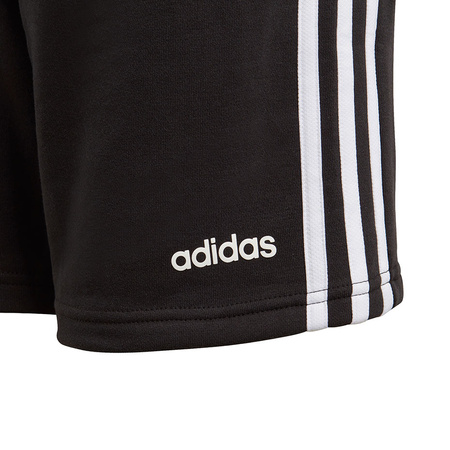 Spodenki dla dzieci adidas Essentials 3 Stripes Knit Short czarne (DV1796)