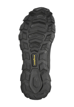 Buty męskie trekkingowe Skechers MAX PROTECT wodoodporne czarne (237303-BKRD)