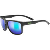 Okulary sportowe unisex uvex sportstyle 312 CV rowerowe 100% ochrona UV czarne (53/3/006/2295)