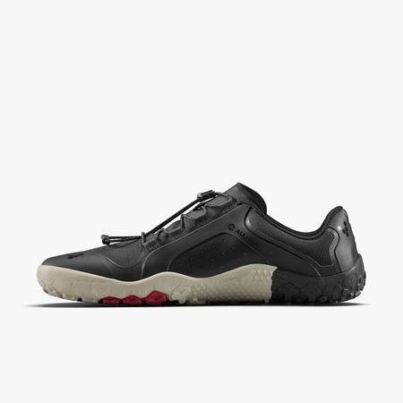 Buty turystyczne Vivobarefoot PRIMUS TRAIL III ALL WEATHER FG WOMENS Obsidian trekkingi minimalistyczne (209305-01)