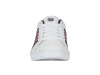 Męskie sneakersy K-Swiss COURT TIEBREAK II WHITE/PEACOAT/SAMBA RED-M (04413-983-M)
