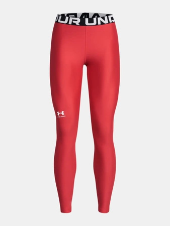 Legginsy damskie UNDER ARMOUR HeatGear®  czerwone oddychające (56973/1383559-814)