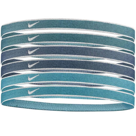 Opaski na głowę Nike Swoosh Sport 6 szt. N100200084070S (N1002008407OS)