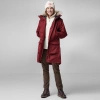 Kurtka ocieplana damska Fjällräven Nuuk Lite Parka W Bordeaux Red (F87161-347)