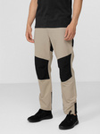 Spodnie męskie trekkingowe 4F beige (H4L22-SPMTR062-82S)