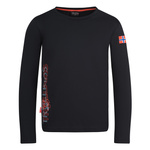 Bawełniany longsleeve bluzka z długim rękawem Trollkids Kids Stavanger Longsleeve XT dla chłopca/dziewczynki (648-617)