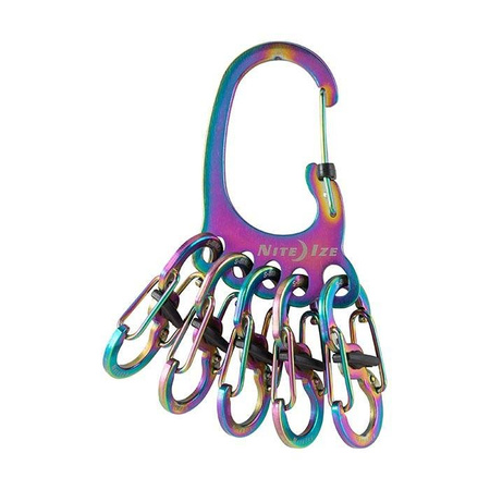 Nite Ize - BigFoot Locker KeyRack - Spectrum (KLKBF-07-R3)