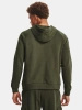 Wyprzedaż - Bluza z kapturem sportowa męska Under Armour UA Armour Fleece Big Logo HD zielona (1379743-390)