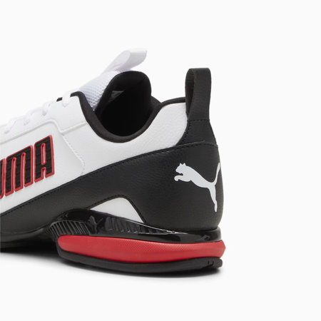 Wyprzedaż - Buty męskie Puma Equate SL 2 sneakersy treningowe skóra ekologiczna białe (310039-02)