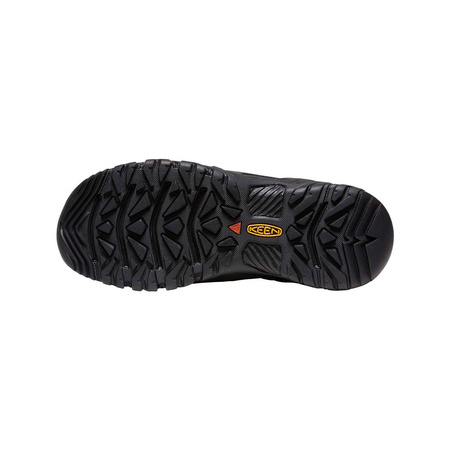 Buty trekkingowe męskie KEEN TARGHEE III WP TRIPLE BLACK skórzana membrana (KE-1028128)