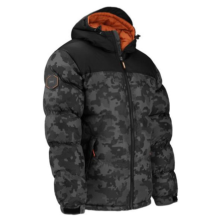 Kurtka męskie Monotox PUFFER H BLACK CAMO Szary (MX22123)