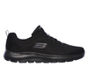 Buty sportowe męskie Skechers Summits Brisbane Black sneakersy czarne (232057-BBK)