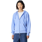 Bluza damska Champion Full Zip Hoodie Sweatshirt błękitna (117787 BS186)