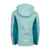 Kurtka softshell dla dziewczynki Trollkids Girls Kristiansand Jacket wodoodporna niebieska (321-319)