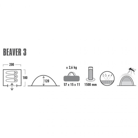 Namiot High Peak Beaver 3 (10322)